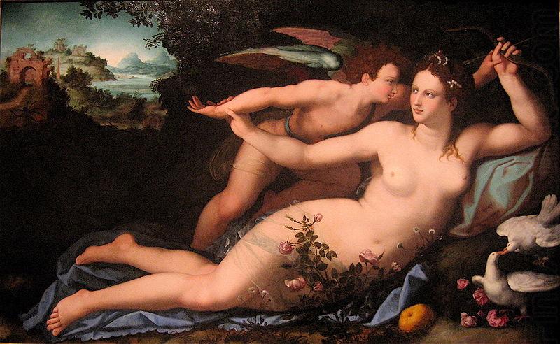 Venus disarming Cupid, Alessandro Allori